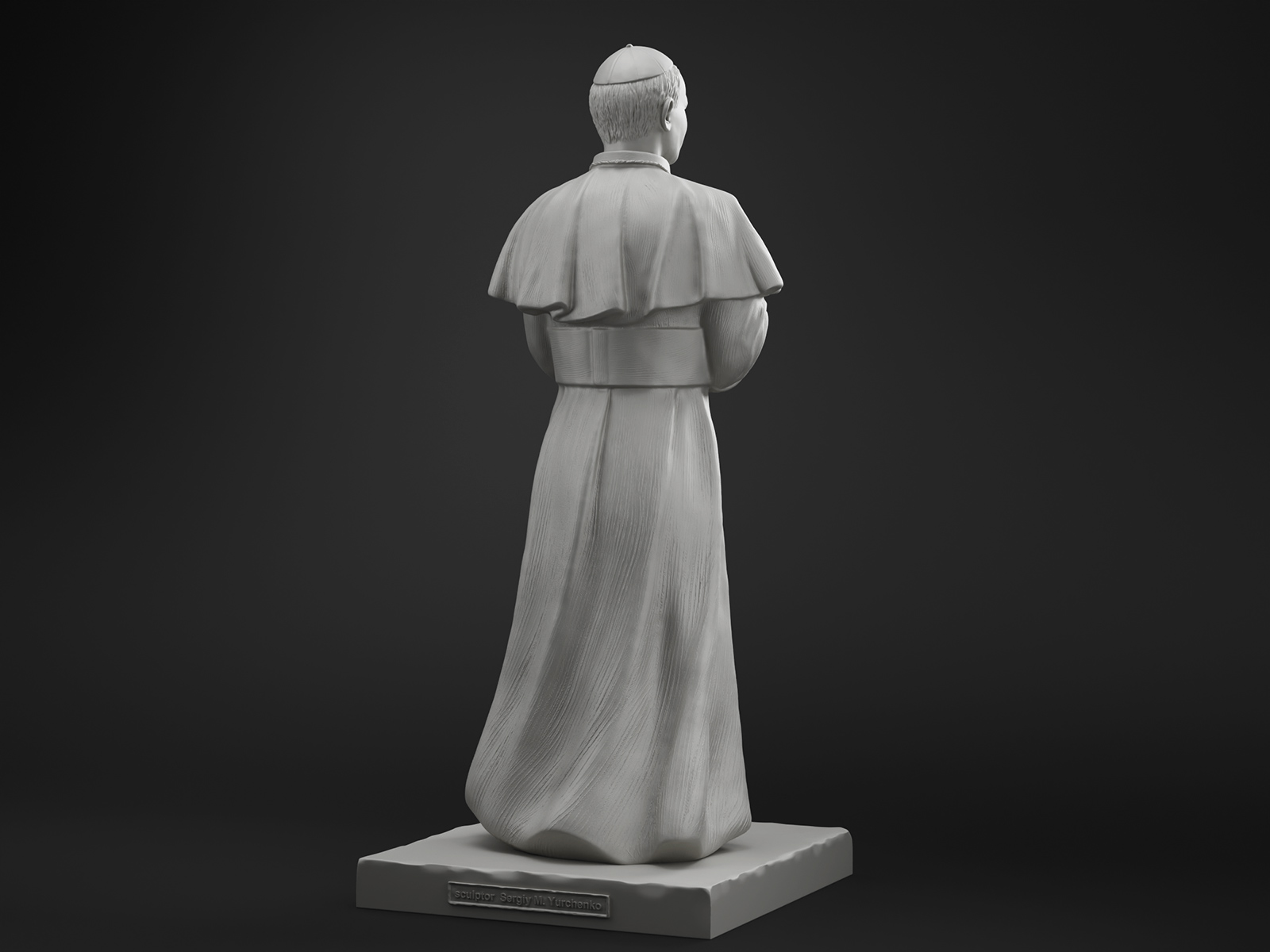 Statue of Saint John Paul II the Great